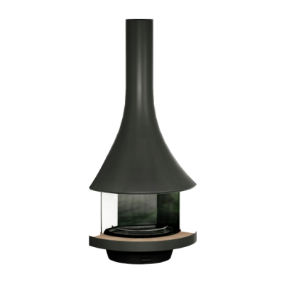 Угловой камин Bordelet Eva 992 angle vitree