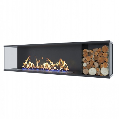 Трехсторонний биокамин Firebox 1600 Wood