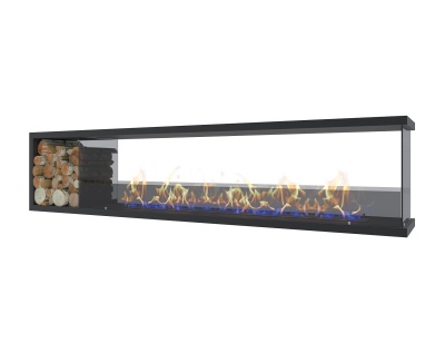 Торцевой биокамин Firebox 1800 Wood