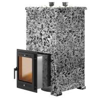 Печь для бани Эверест "Steam Master 44 INOX" Пироксенит Элит, S-40 диаметр дымохода: 115 мм