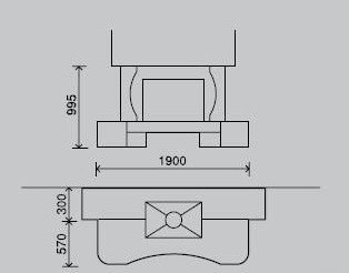 Каминная облицовка Sunhill Amfora Каминная облицовка Sunhill Amfora