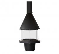 Центральный камин Fireline Dome Glass