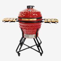 Керамический гриль Start Grill-24 PRO (61 см.), красный