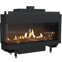 Топка газовая Kratki PRO LEO/L/100/G20 (магистральный газ)