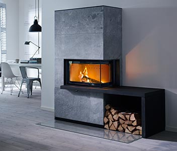 Contura i31T с полкой и скамьёй Contura i31T с полкой и скамьёй