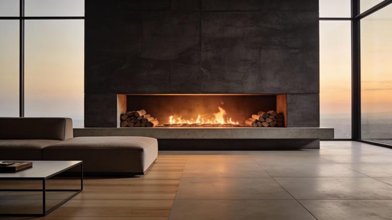 Открытый камин: особенности, безопасность, эффективность