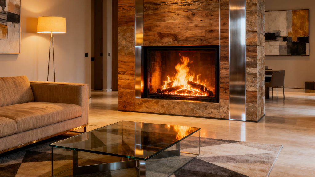 Электрокамины Real flame.png