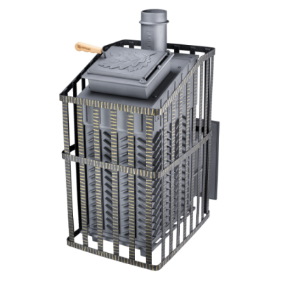 Печь для бани чугунная Гефест GFS-ЗК Ураган 40 (М)