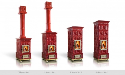 Изразцовая печь La Castellamonte LIBERTY Изразцовая печь La Castellamonte LIBERTY