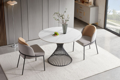 Стол 4SIS Луна интерьерный Цвет: белый мрамор Стол 4SIS Луна интерьерный Цвет: белый мрамор