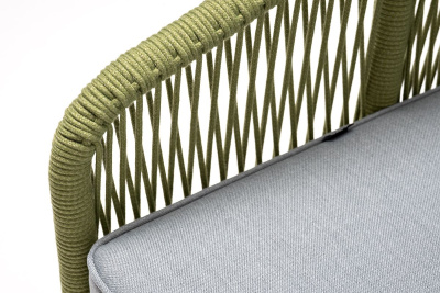 Кресло 4SIS Канны Цвет: светло-серый RAL7035, салатовый меланж, светло-серый