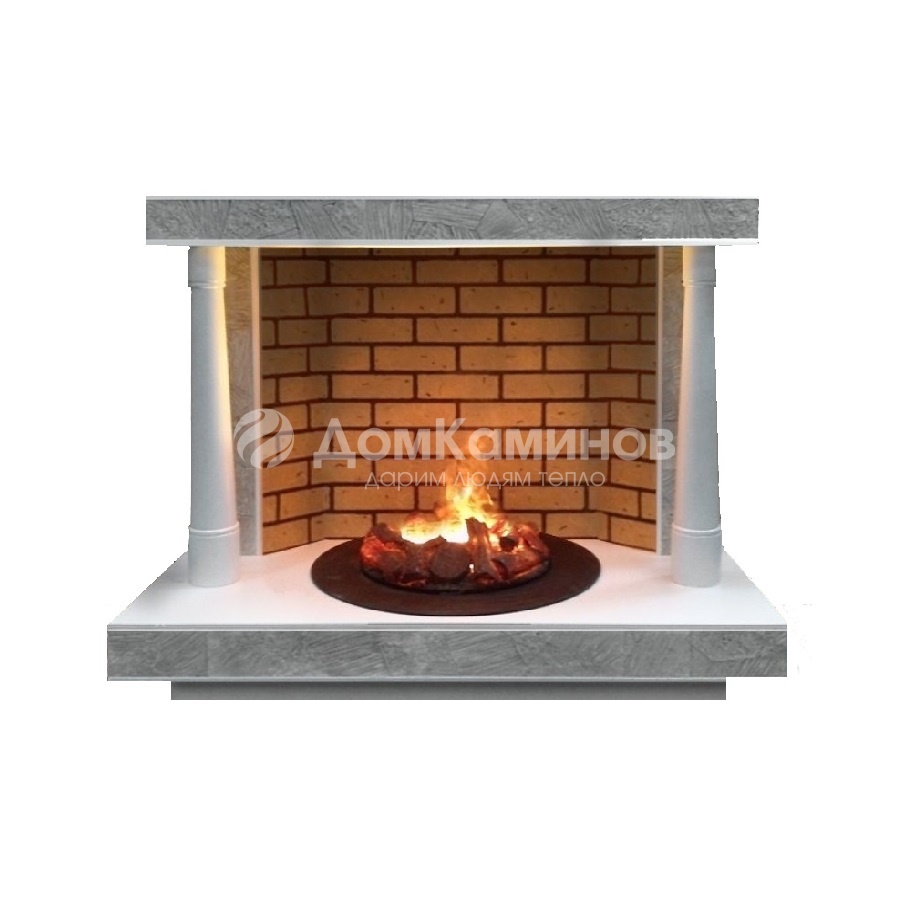 Каминокомплект Корсика Delux 3D