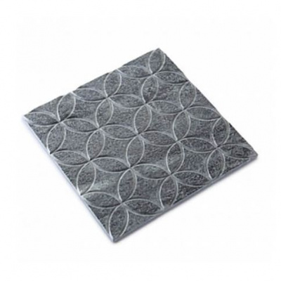 Плитка талькомагнезит Talc с узором 300х300х10 для облицовки бань и саун (23-34)