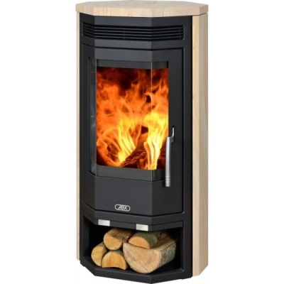 Печь-камин ABX Baltik 4 (бразильский песч.с верх. плитой)