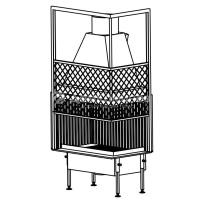 Топка Metalfire Universal MF 800-50 W 2S R