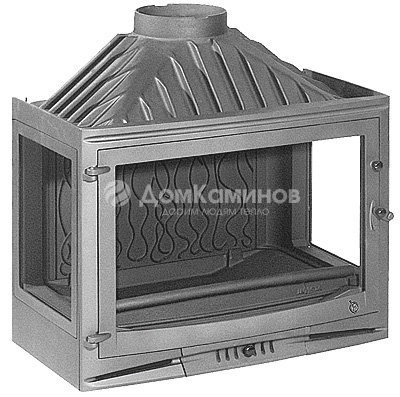 Каминная топка INVICTA 700 Селеник 3 стекла с заслонкой