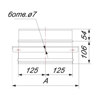 Опора Вулкан V50R D300/400, нерж 321/304 Опора Вулкан V50R D300/400, нерж 321/304
