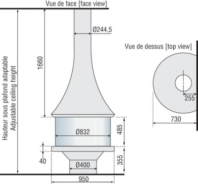 Камин Bordelet Marina 993 Камин Bordelet Marina 993