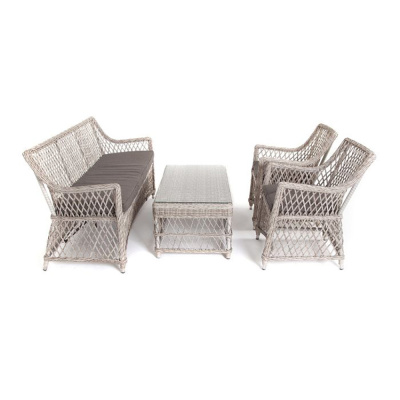 Лаунж-зона 4SIS Асти на 4 персоны Цвет: бежевый Лаунж-зона 4SIS Асти на 4 персоны Цвет: бежевый