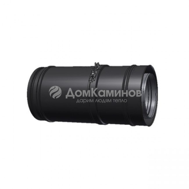 Элемент трубы раздвижной 270- 375 мм д. 200 PM25 (Чер.)
