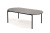 Журнальный стол 4SIS Диего 120х60, каркас темно-серый (RAL7024), цвет "серый гранит"
