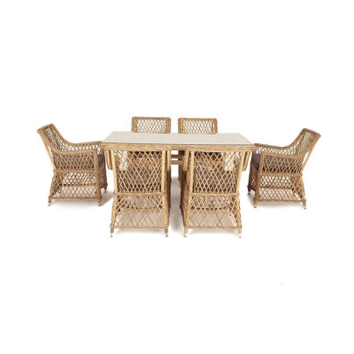 Обеденная группа 4SIS Латте Цвет: соломенный