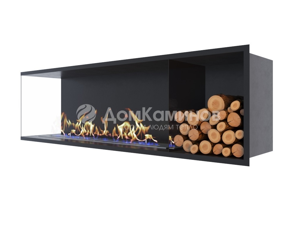 Угловой биокамин Firebox 1500 Wood