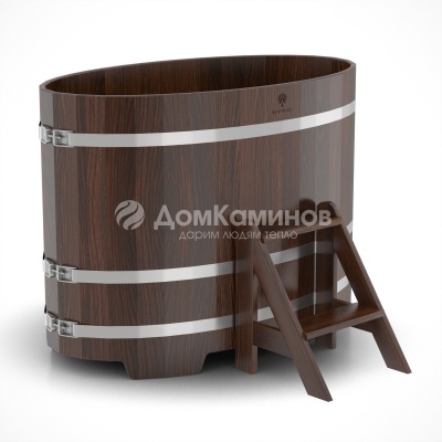 КУПЕЛЬ ОВАЛЬНАЯ D 0.80*1.42*1м Венге