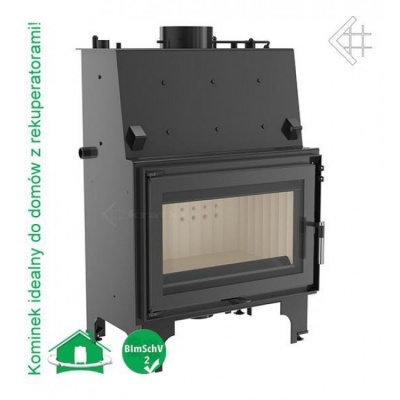 Каминная топка Kratki с водяным контуром AQUARIO O 12 PW W Каминная топка Kratki с водяным контуром AQUARIO O 12 PW W