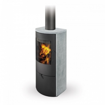 Печь-камин Romotop Alpera G 02 камень Печь-камин Romotop Alpera G 02 камень