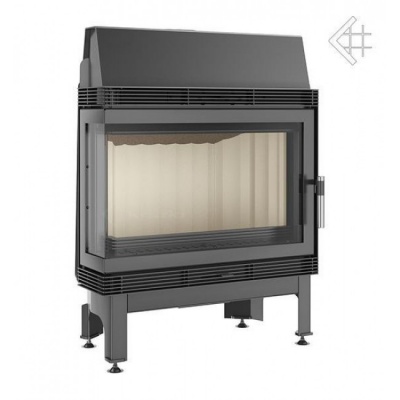 Каминная топка Kratki Blanka 670 570 L BS (угловое стекло слева)