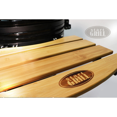 Керамический гриль Start Grill-24 PRO (61 см.), черный