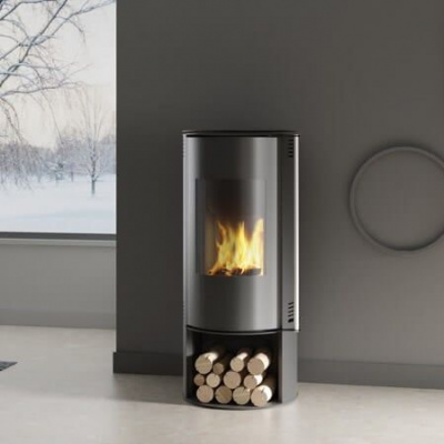 Печь-камин Solzaima Amber Porte Vidro