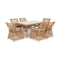 Обеденная группа 4SIS Латте Цвет: соломенный