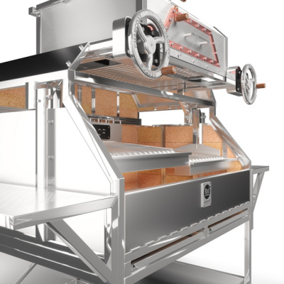 Гриль угольный 800 Degrees Asador Benjamin, нерж. сталь Гриль угольный 800 Degrees Asador Benjamin, нерж. сталь