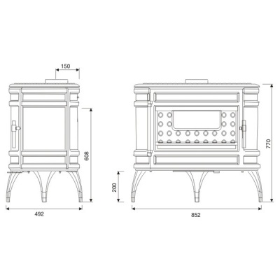 ПЕЧЬ-КАМИН Invicta MANDOR NEW ПЕЧЬ-КАМИН Invicta MANDOR NEW