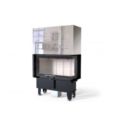 Топка Defro Home Intra ME G Slim угловая, 8 кВт, 850/478/352мм, гильотина Топка Defro Home Intra ME G Slim угловая, 8 кВт, 850/478/352мм, гильотина