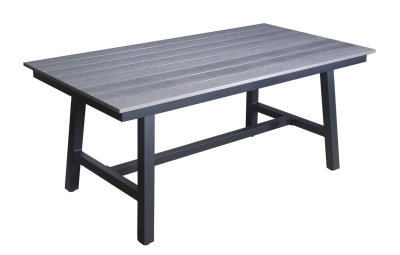 Обеденный стол 4SIS Сан Ремо, каркас темно-серый