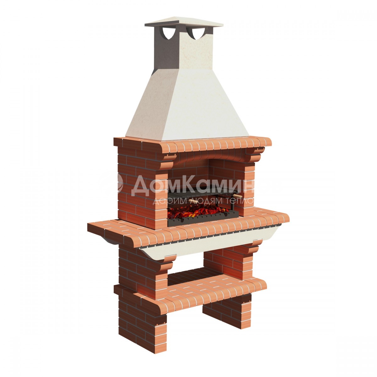 Кирпичное барбекю АРИСТОКРАТЪ 702