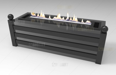 Встраиваемый очаг Bergamo  Встраиваемый очаг Bergamo