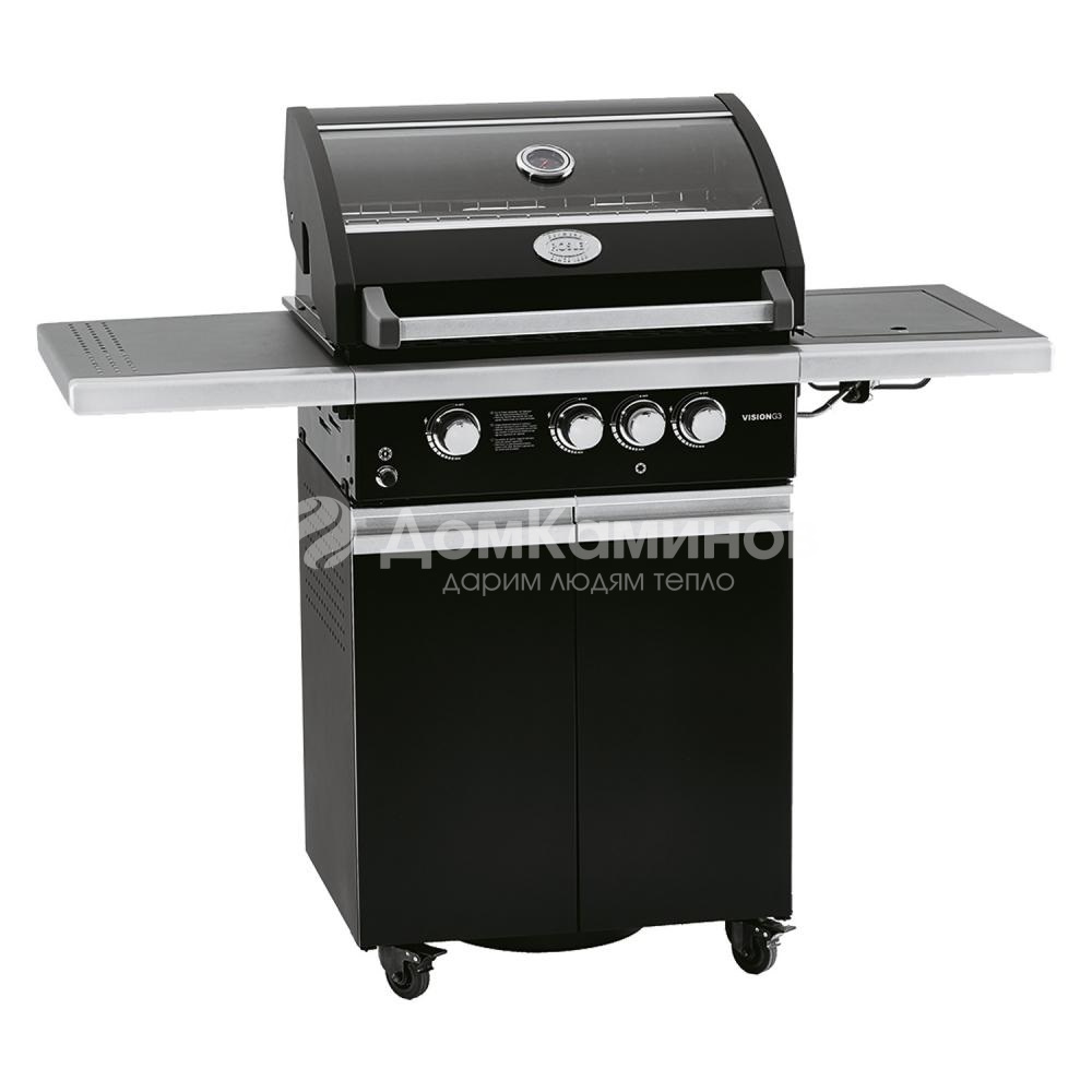 Газовый гриль ROSLE VIDERO G3 Черный Газовый гриль ROSLE VIDERO G3 Черный