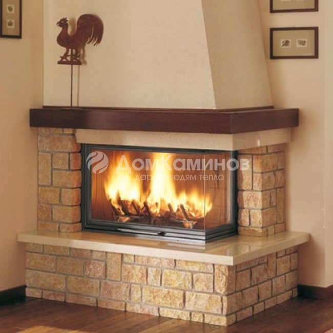 Каминная облицовка Palazzetti Martigny angolo dx 64 реверс.