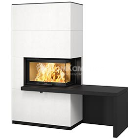 Contura i41A с полкой и скамьёй