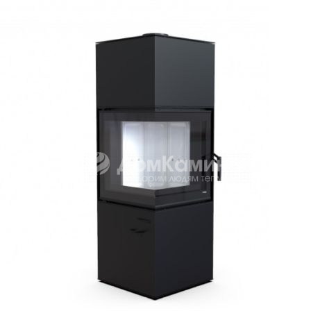 Печь камин Defro Home Quadroom, 9,6 кВт