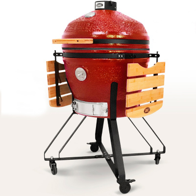 Керамический гриль Start Grill-24 PRO CFG SE (61 см.), красный