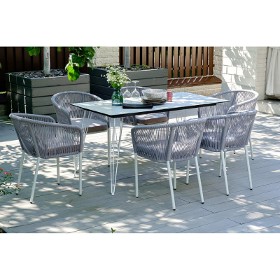 Стул 4SIS Марсель из роупа Цвет: белый Стул 4SIS Марсель из роупа Цвет: белый