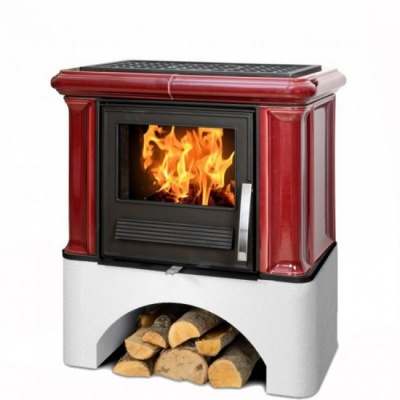 Печь-камин ABX IKARIA K (бордо)