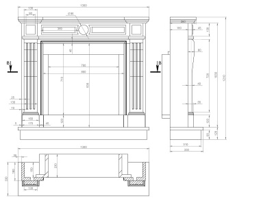 Мраморный портал Thalia