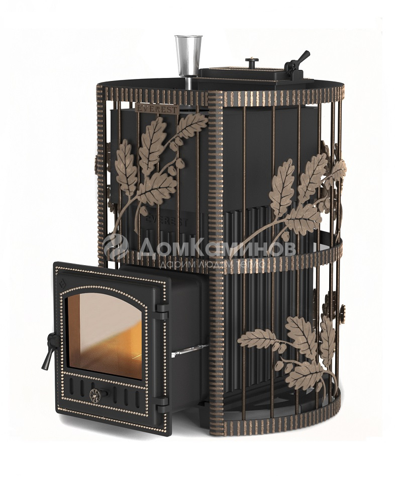 Печь для бани из чугуна Эверест Ковка 24 (280)