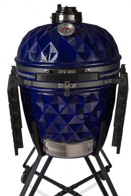 Гриль керамический Diamond Egg XL Цвет: синий Гриль керамический Diamond Egg XL Цвет: синий